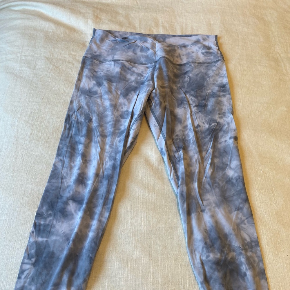 Cropped Space Dye Lululemon Align Leggings